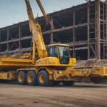 Przyczepy dwuosiowe do transportu maszyn budowlanych — wymagania